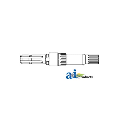 A & I Products Shaft, PTO (540 RPM) 2.2" x2.2" x13.3" A-R38224SP